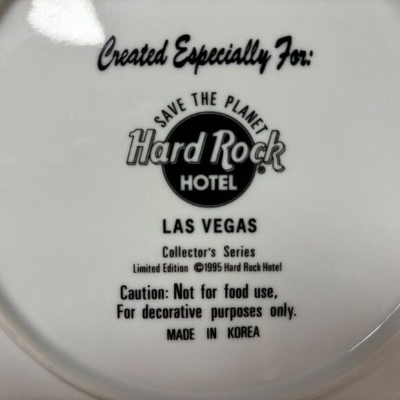 Hard Rock Cafe - Las Vegas - Plate - Picture 3 of 4